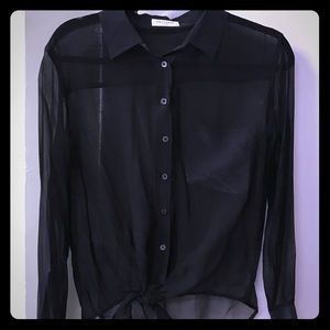 Long sleeve collared equipment shirt